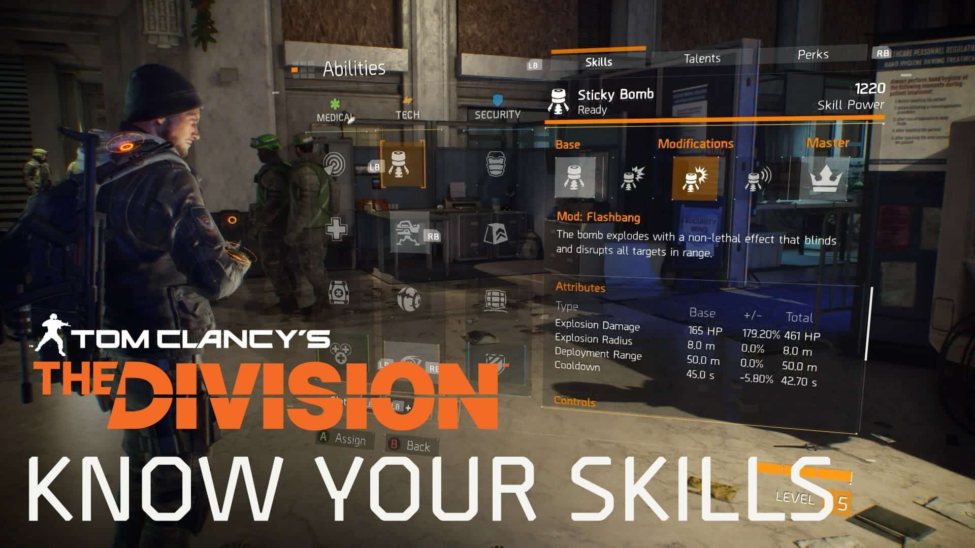 Tom Clancy's The Division, arriva un trailer delle skill 