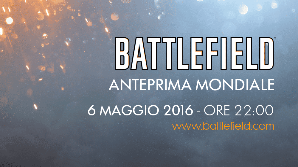 Il nuovo Battlefield - Diretta Streaming il 6 maggio 