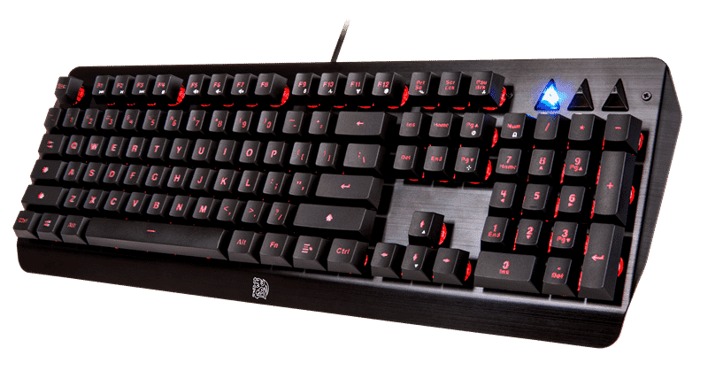 Tt eSPORTS CHALLENGER EDGE - Tastiera economica RGB in alluminio 