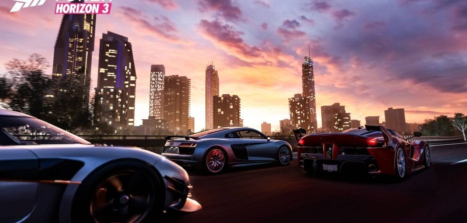 Forza Horizon 3 City Skyline