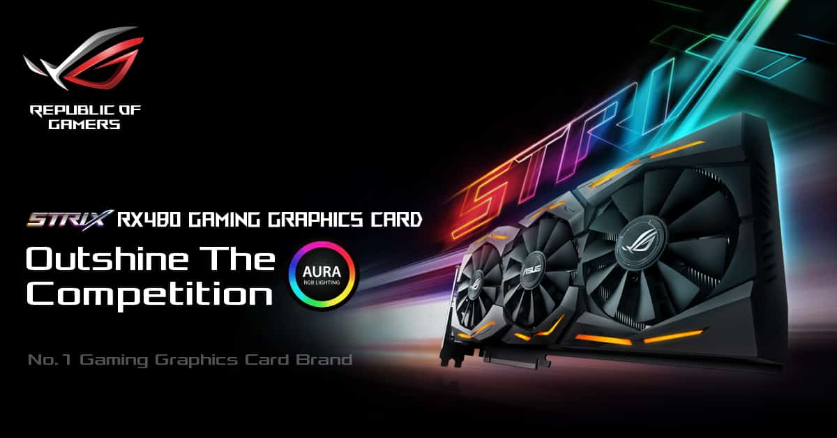 ASUS mostra la Radeon RX 480 ROG Strix, con caratteristiche tecniche e benchmark