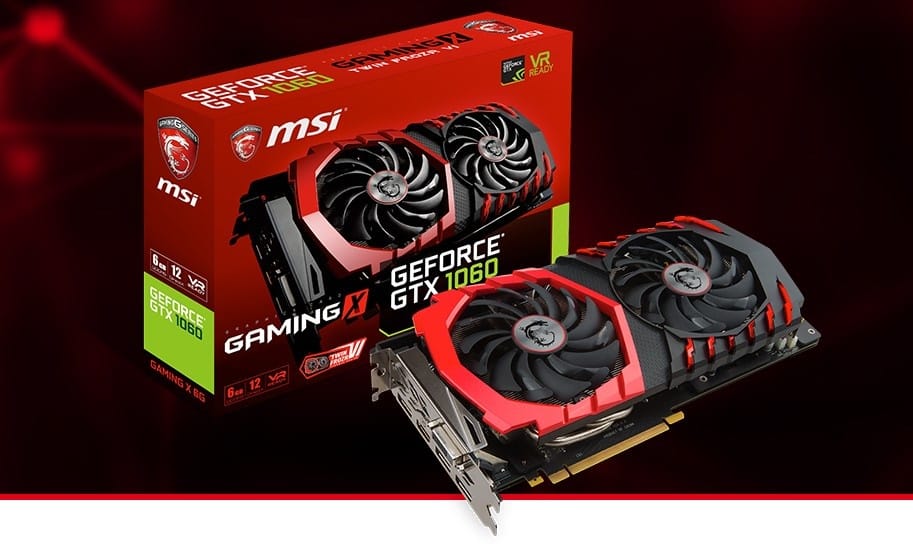 GeForce GTX 1060 Armor & Gaming X – I modelli custom di MSI