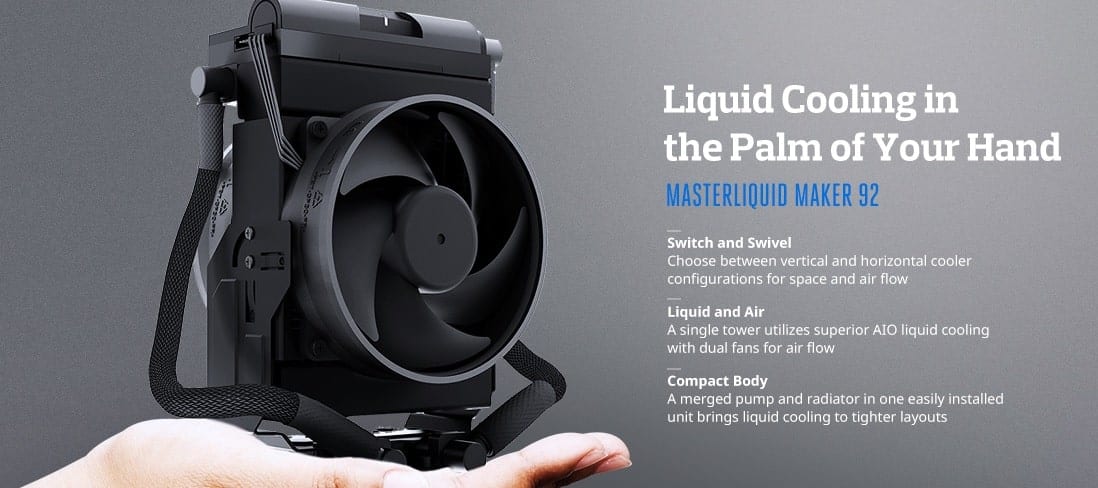 Cooler Master Annuncia il dissipatore MasterLiquid Maker 92