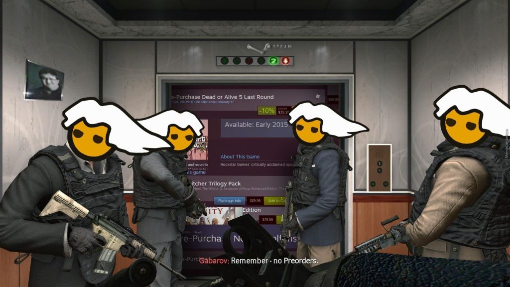 meme rember no preorders