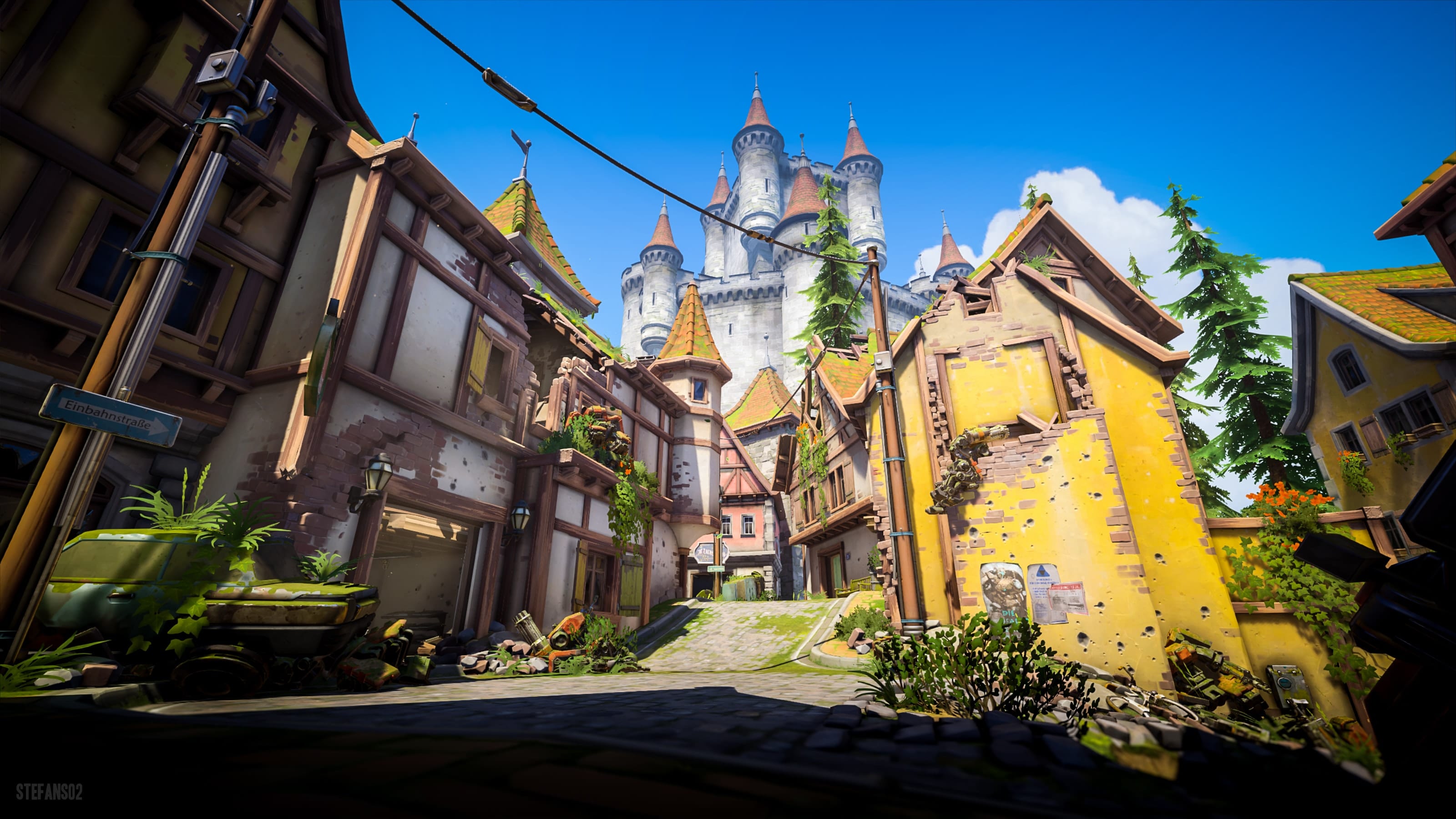 Overwatch – Disponibile nuova mappa Eichenwalde e la seconda Stagione Competitiva