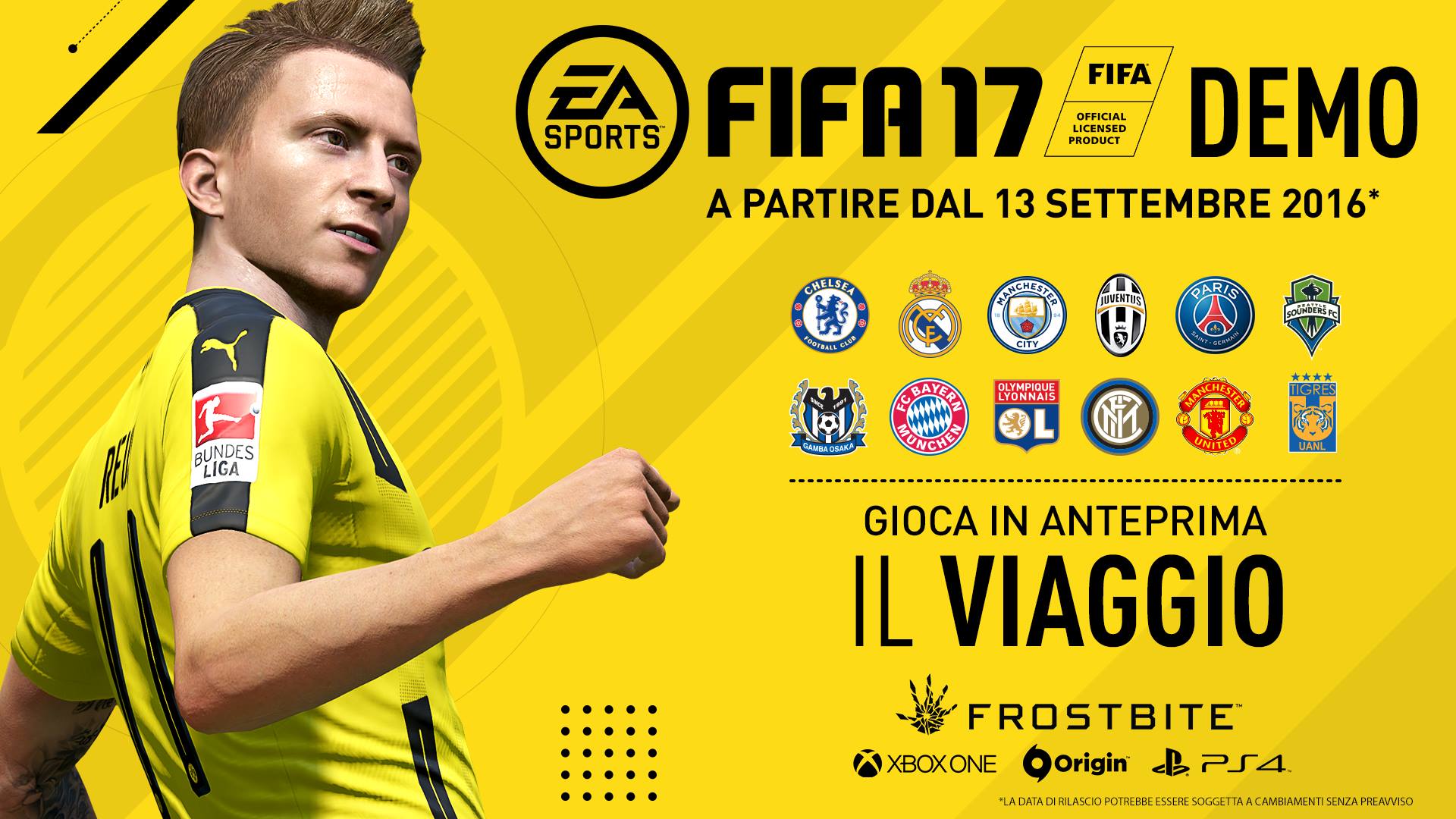 È disponibile la demo di FIFA 17