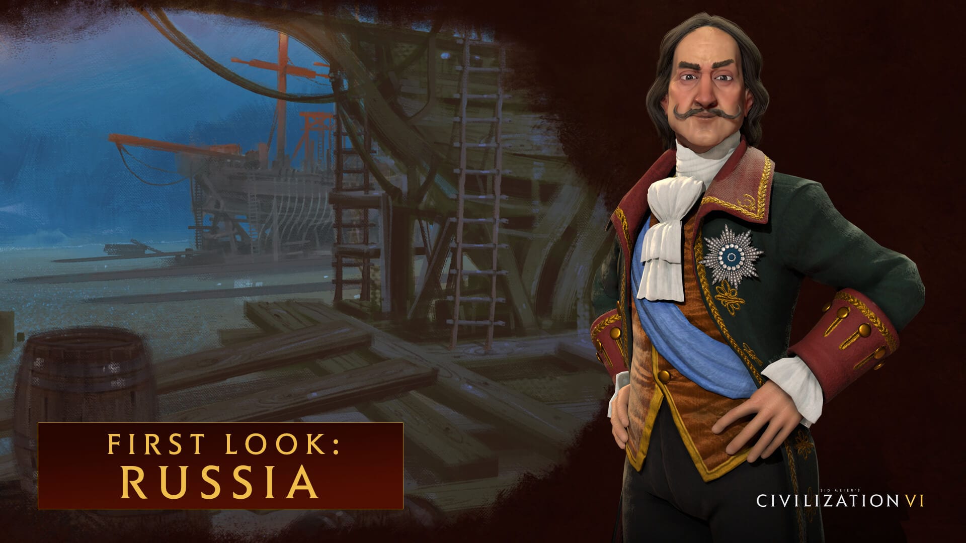 La Russia in Sid Meier’s Civilization VI sarà guidata da Pietro il Grande