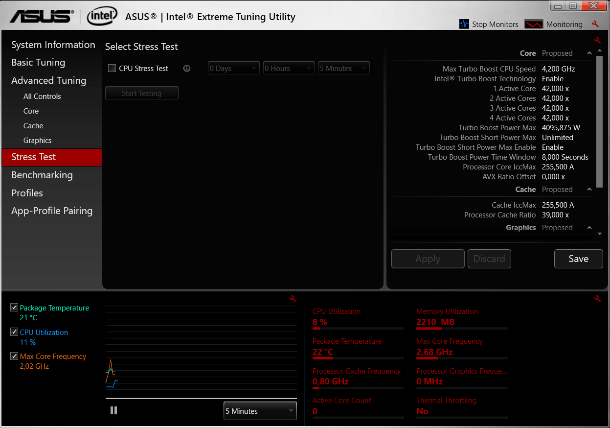 Intel extreme tuning utility