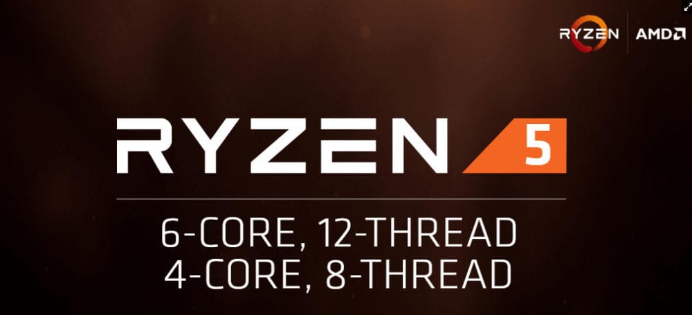 AMD Ryzen 5 dall’11 Aprile – Specifiche, prezzi per le CPU a sei e quattro core