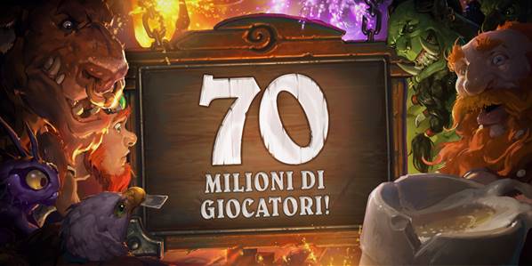 Hearthstone raggiunge i 70 milioni di giocatori