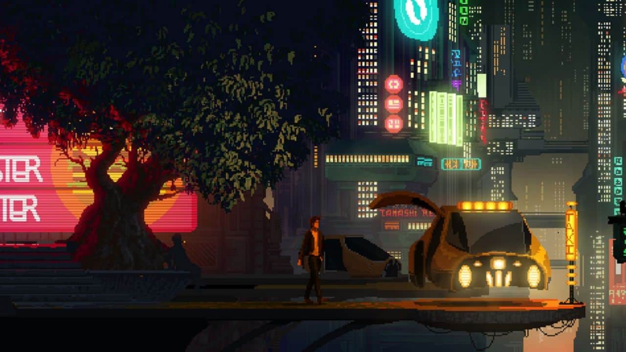 Annunciato The Last Light, avventura cyberpunk in pixel art