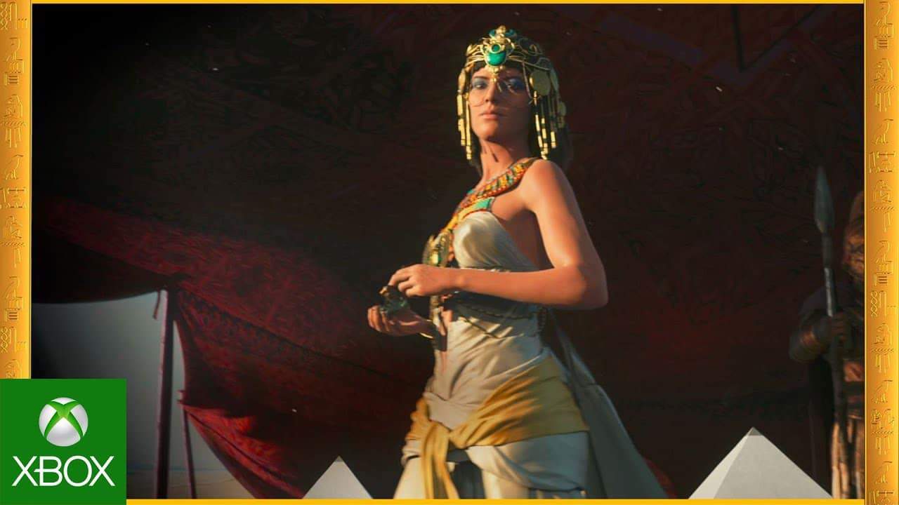 Cleopatra e Cesare nel nuovo trailer di Assassin’s Creed: Origins