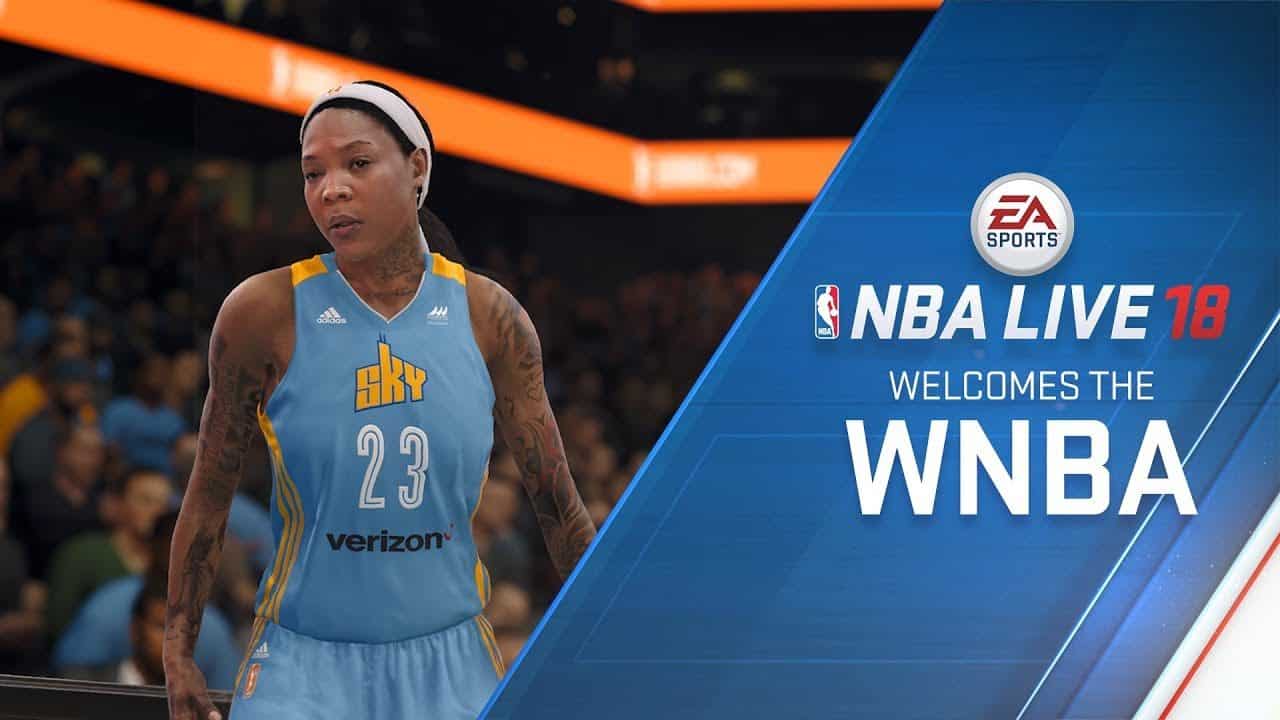 Nuovo trailer al femminile per NBA Live 18