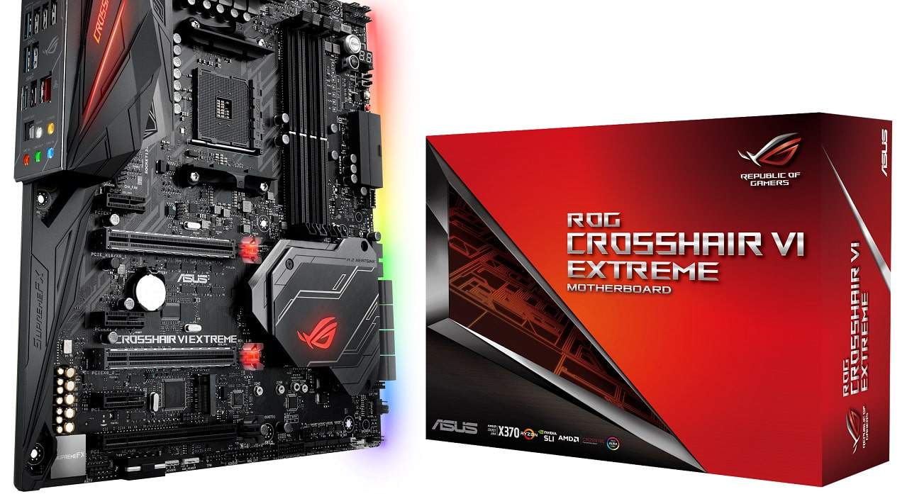 ROG annuncia la scheda madre X370 Crosshair VI Extreme per Ryzen