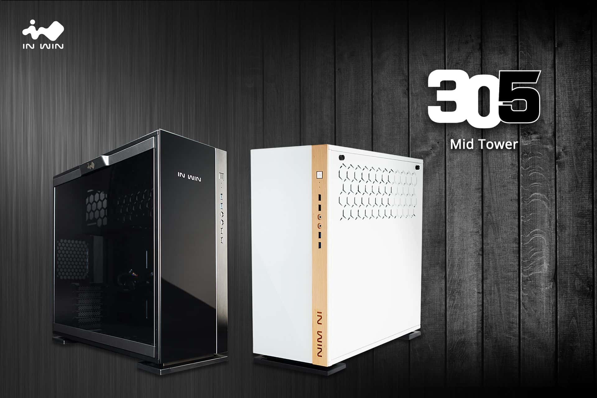 Il case Mid-Tower In Win 305 ‘Infuso Legno’