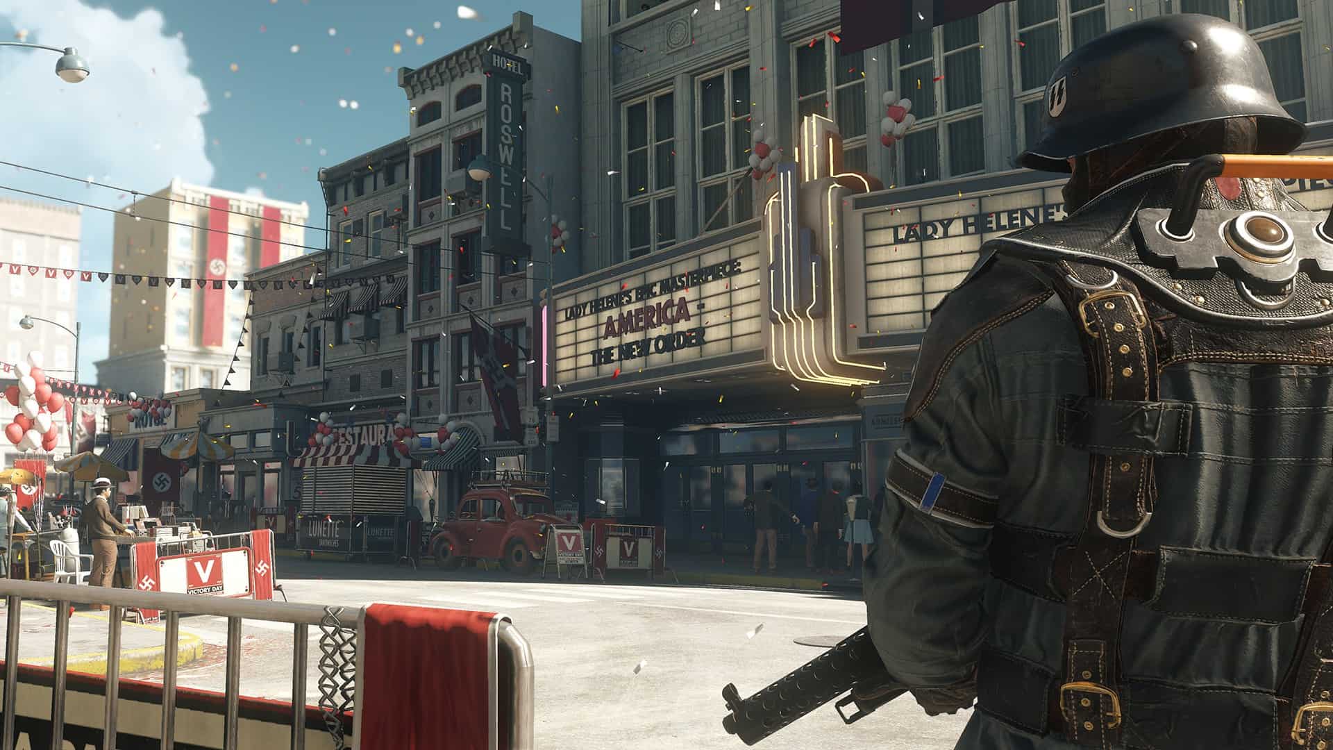 Wolfenstein 2 The New Colossus, 20 minuti gameplay nel video “Nazisti a New Orleans”