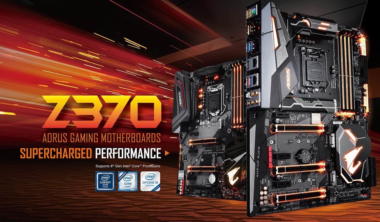 GIGABYTE Presenta le Schede Madri Z370 AORUS