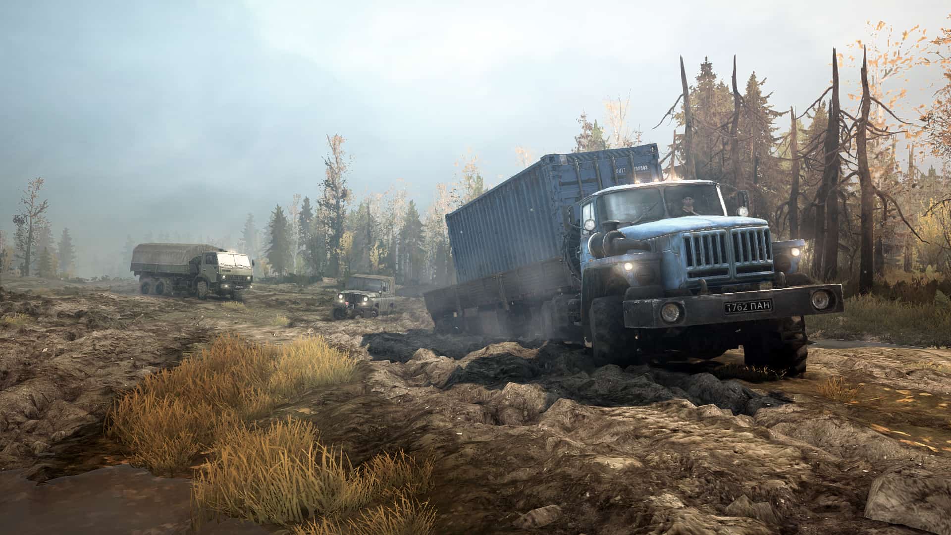 Spintires: MudRunner si mostra nel trailer di lancio