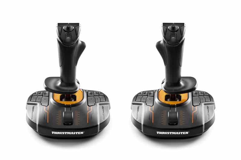 Due joystick contemporaneamente con Trustmaster T.16000M FCS SPACE SIM DUO