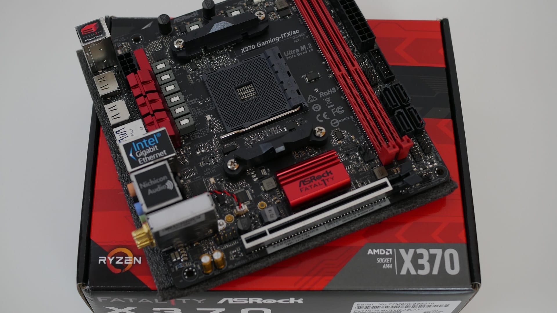 ASRock Fatal1ty X370 Gaming-ITX/ac – Recensione