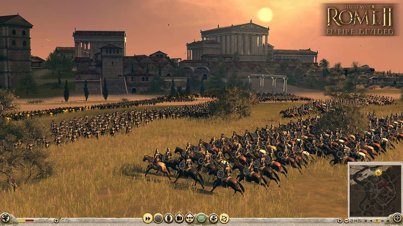 Disponibile oggi il nuovo DLC Empire Divided per Total War: ROME 2