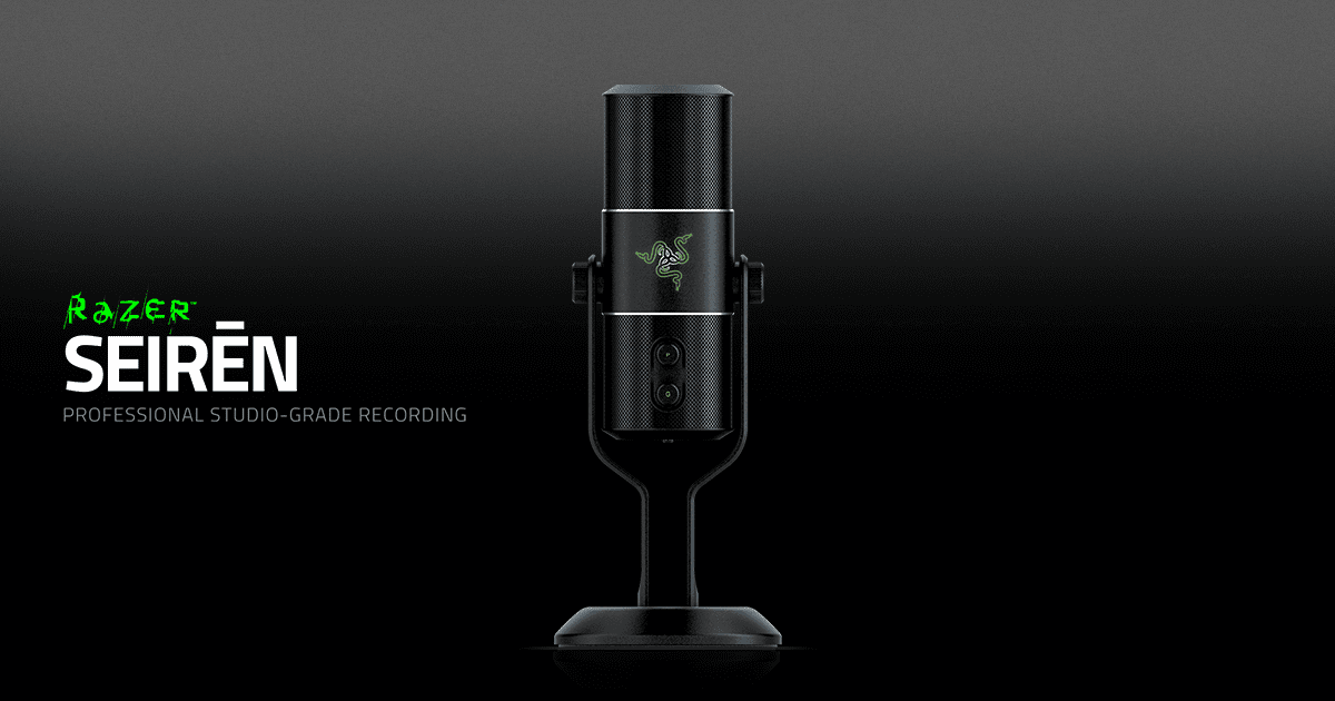 Razer Seiren Elite è nuovo microfono per lo streaming professionale