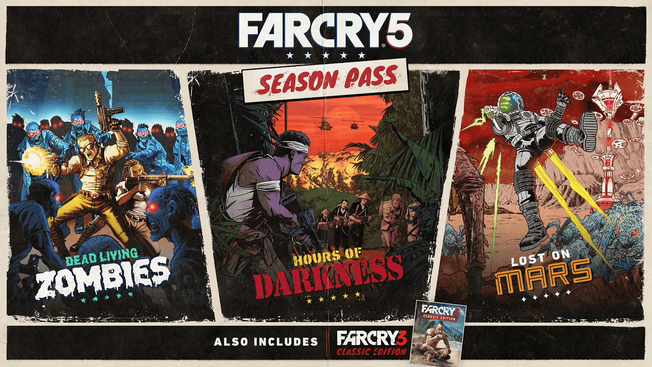 Ubisoft svela maggiori dettagli sul Season Pass di Far Cry 5