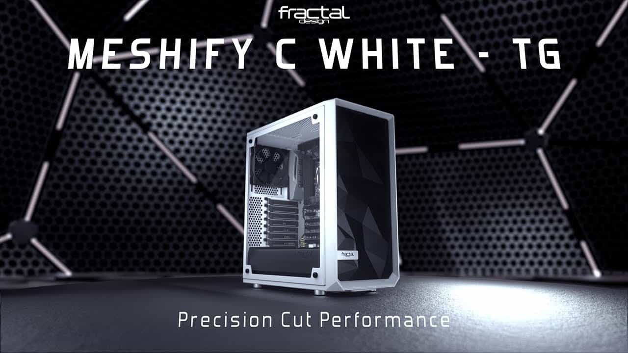 Fractal Design annuncia il nuovo Meshify C Bianco – TG