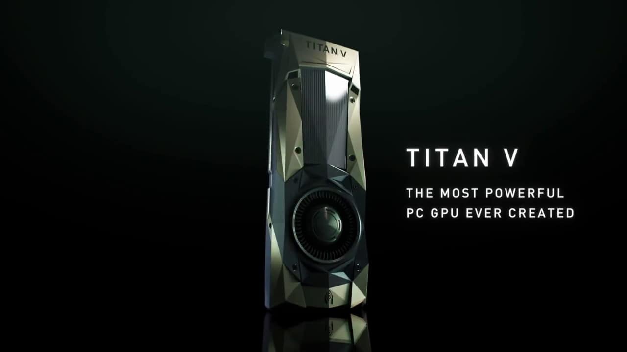 nvidia titan v rtx - La demo della tecnologia RTX girava su un PC con tre Titan V