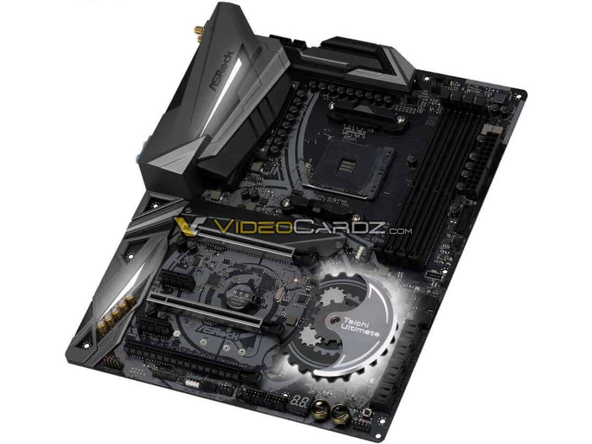 Schede madri ASRock X470 Taichi e X470 Taichi Ultimate in foto