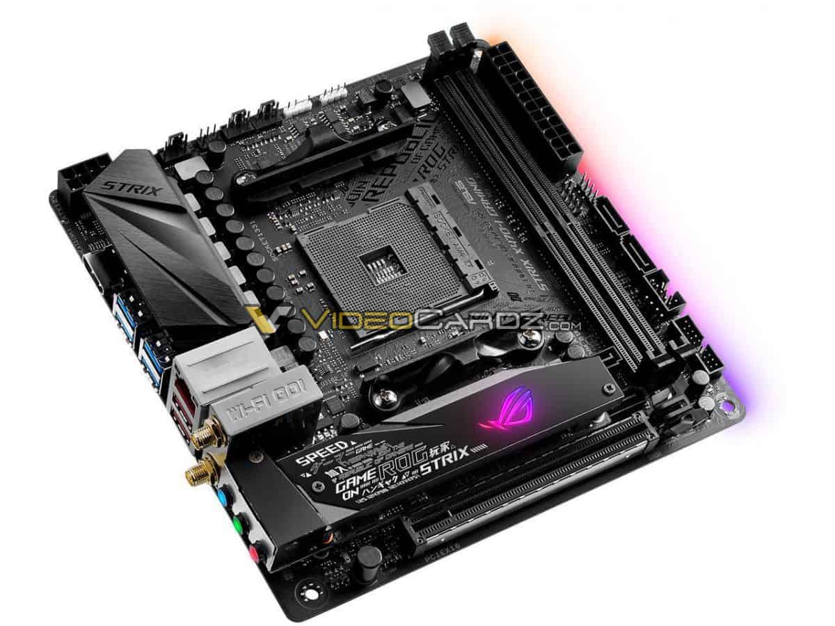 ROG STRIX X470-I è la MOBO ASUS Mini-ITX per Ryzen 2000