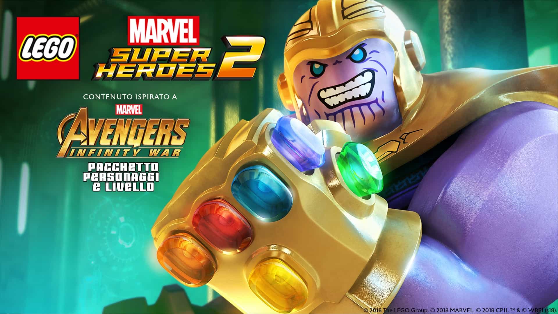 Annunciato il DLC Avengers: Infinity War per LEGO Marvel Super Heroes 2