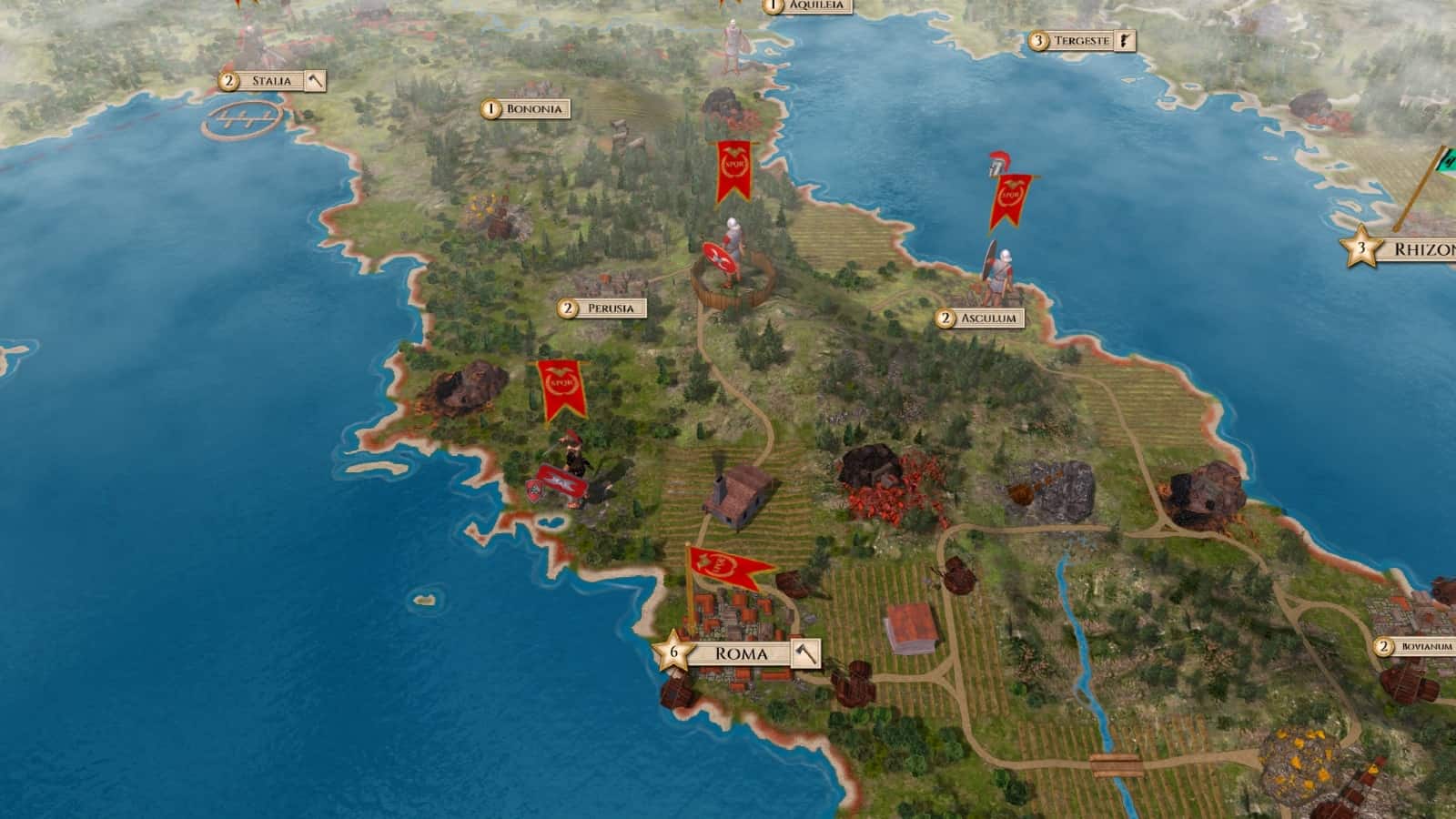 Annunciato Aggressors: Ancient Rome, nuovo strategico 4x