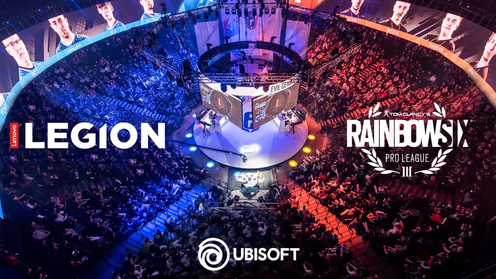 LENOVO partner ufficiale di Ubisoft Rainbow Six pro League