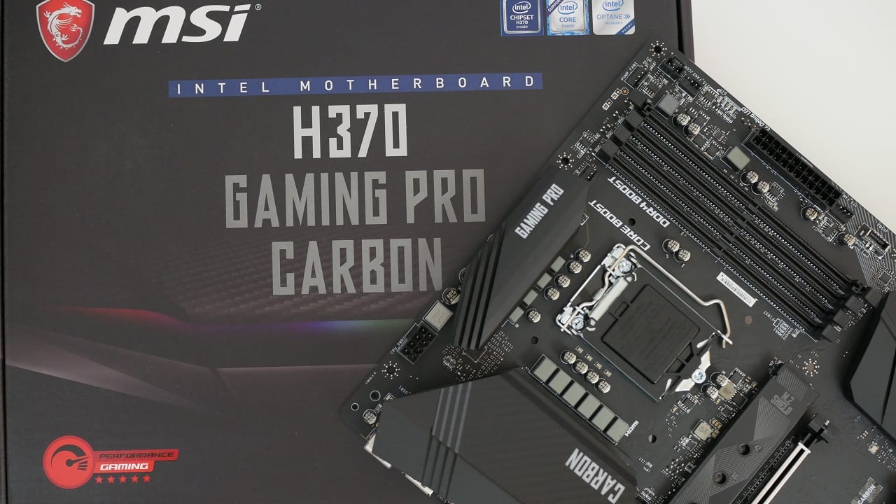 MSI H370 GAMING PRO CARBON – Recensione