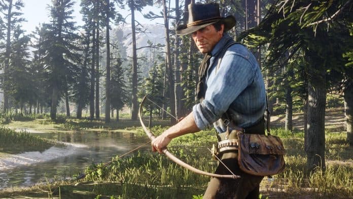 Red Dead Redemption 2 gameplay della caccia