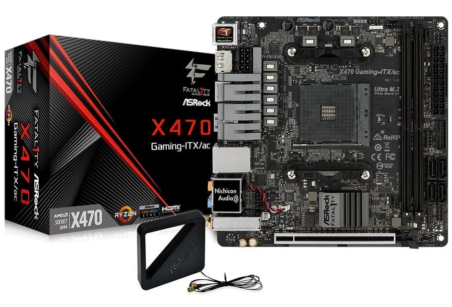 ASRock lancia la scheda madre X470 Fatal1ty Gaming ITX / ac