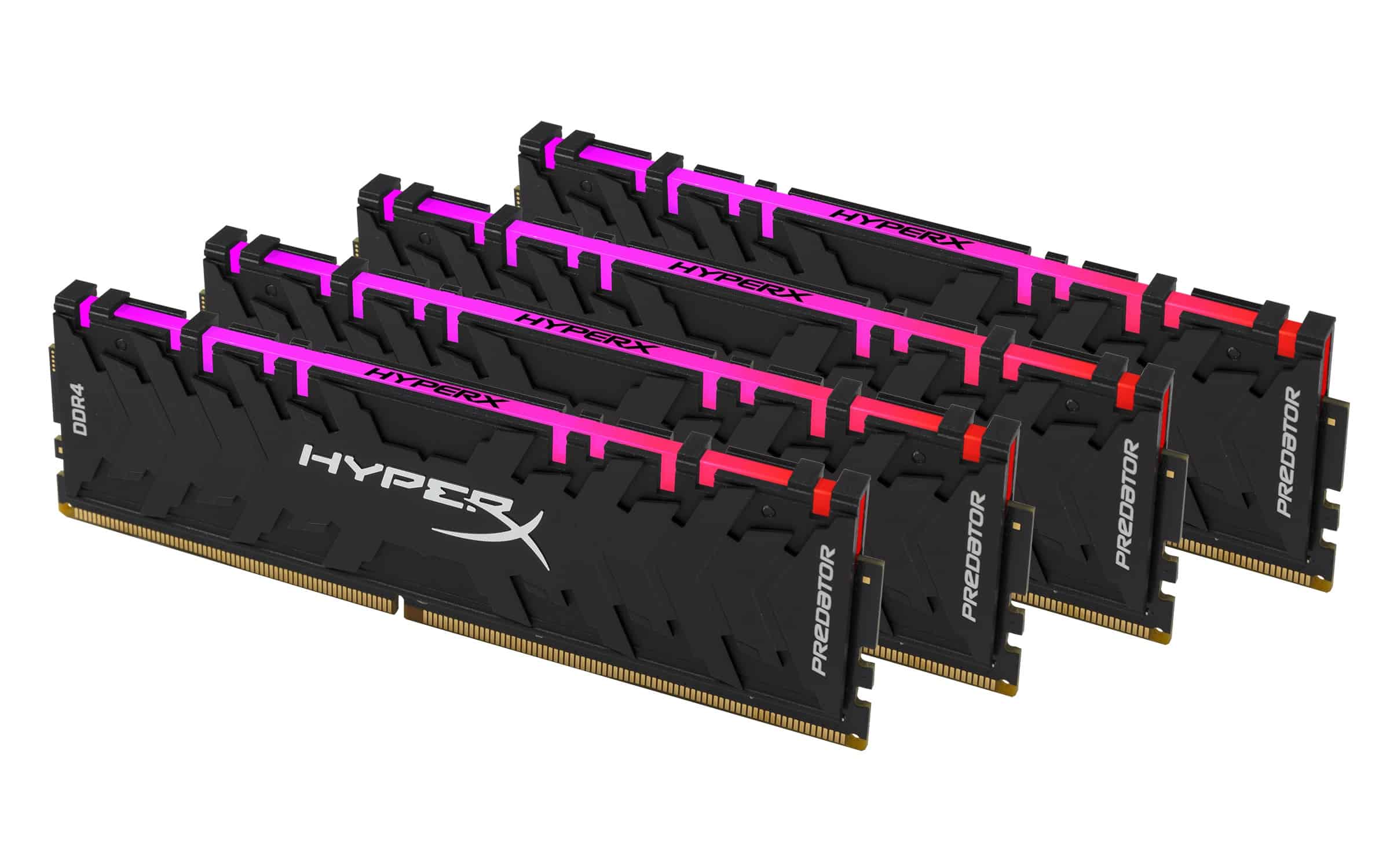 Disponibili le HyperX Predator DDR4 RGB con tecnologia Infrared Sync