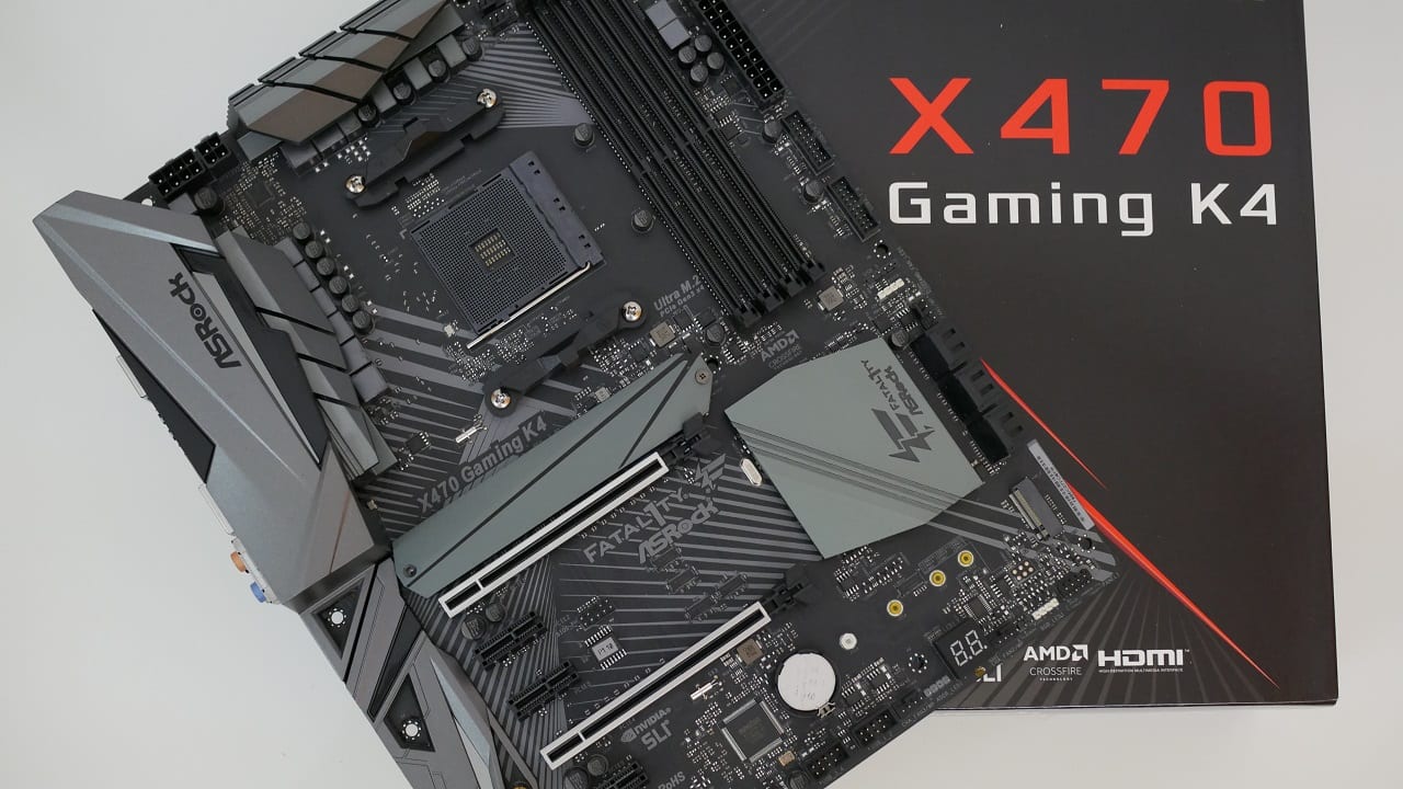 Asrock Amd X470 Chip Set Atx Motherboard X470 Gaming K4