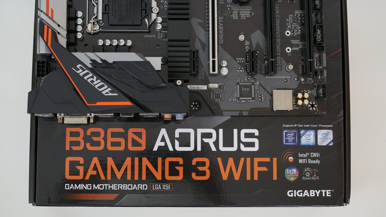 GIGABYTE B360 AORUS Gaming 3 WiFi Recensione