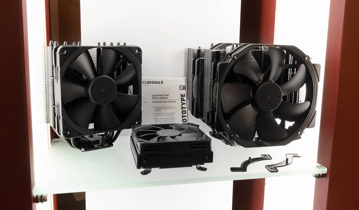 Noctua rilascerà dei dissipatori completamente neri