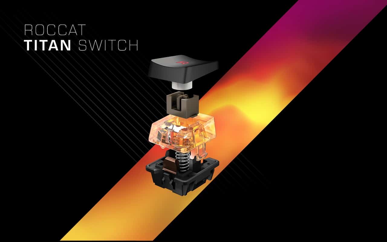 Titan Switch è il nuovo switch meccanico di Roccat