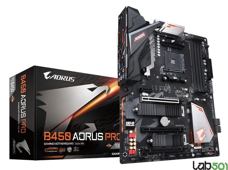 Appaiono online due schede madri Gigabyte AORUS B450