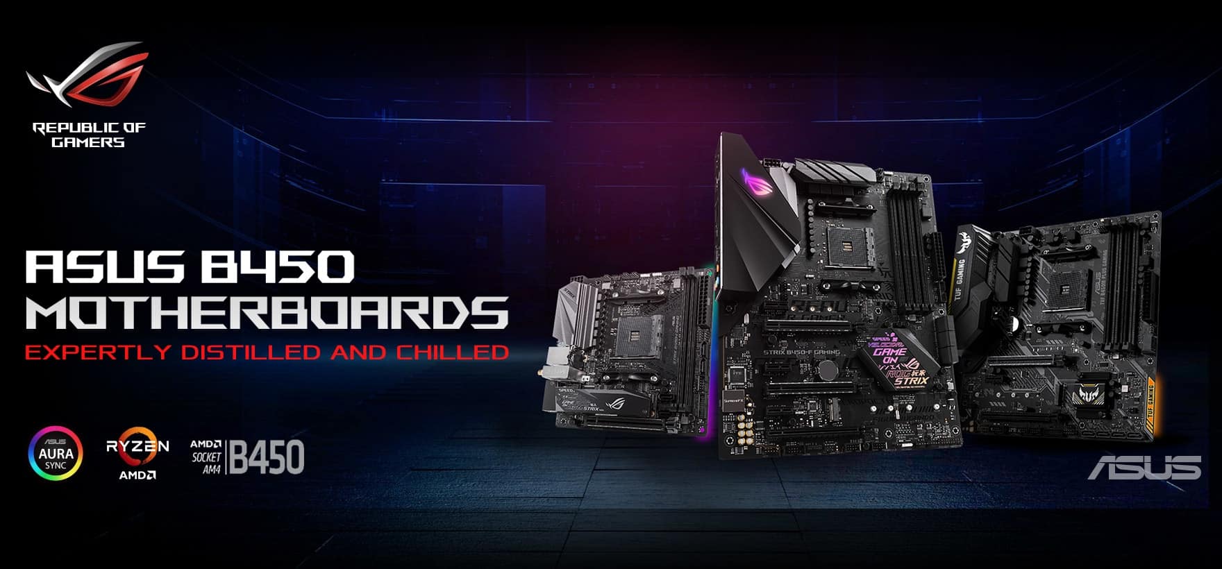 ASUS lancia le schede madri della serie AMD B450