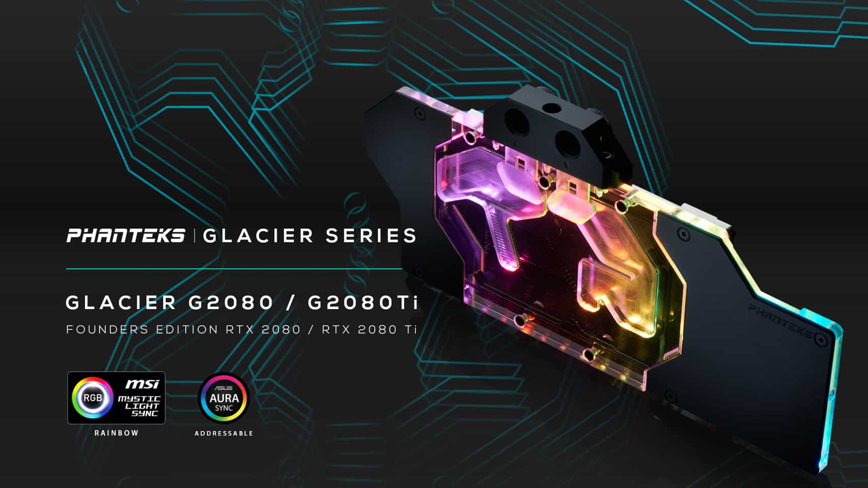 Phanteks annuncia i waterblock per le GeForce RTX 2080 e 2080Ti