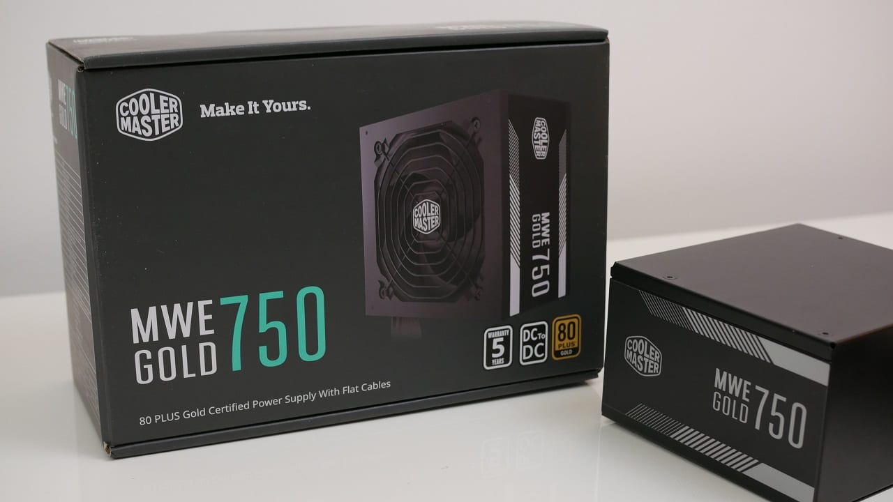 Cooler Master MasterWatt 750 W Recensione alimentatore 80 PLUS Gold