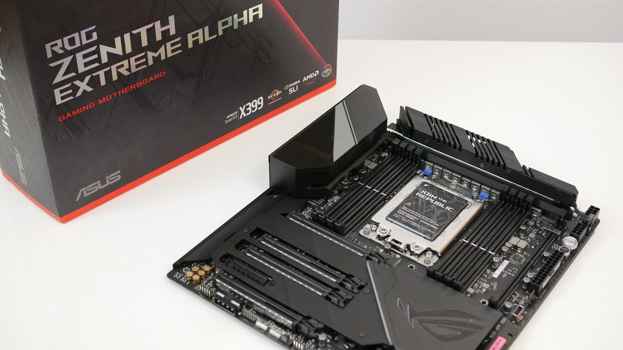 Anteprima ASUS ROG Zenith Extreme Alpha – Non c’è di meglio per AMD Threadripper