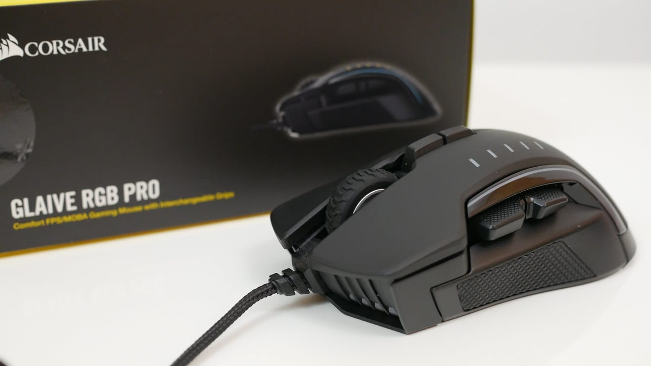 CORSAIR GLAIVE RGB PRO – Recensione