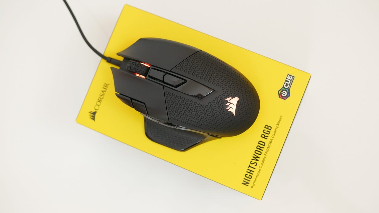 Corsair NIGHTSWORD RGB – Mouse gaming Recensione