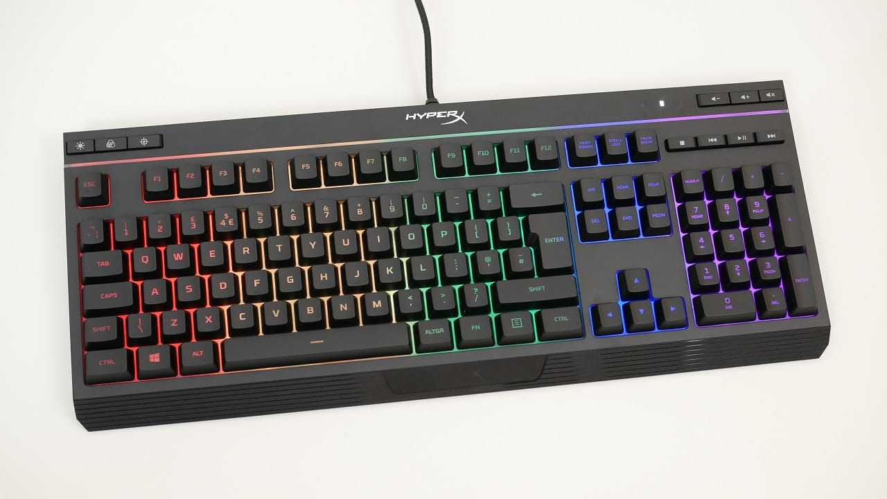 Как почистить мембранную клавиатуру hyperx alloy core rgb